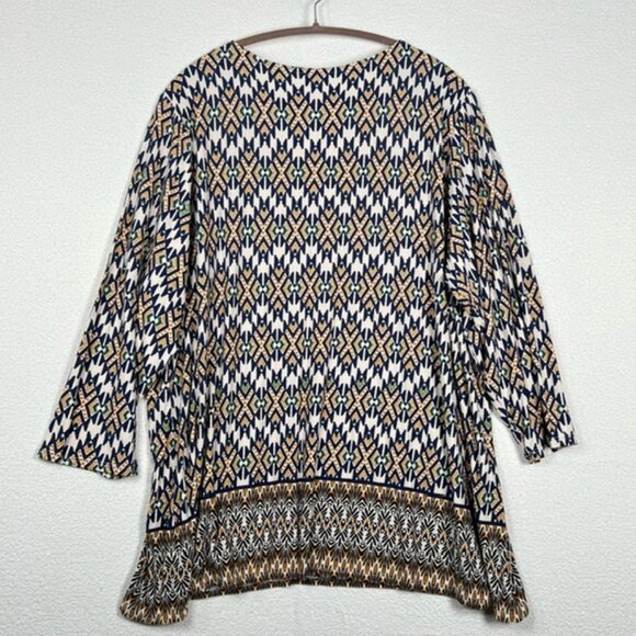 Investments II Essentials Womens Tunic Plus Size 3X - Picture 4 of 5